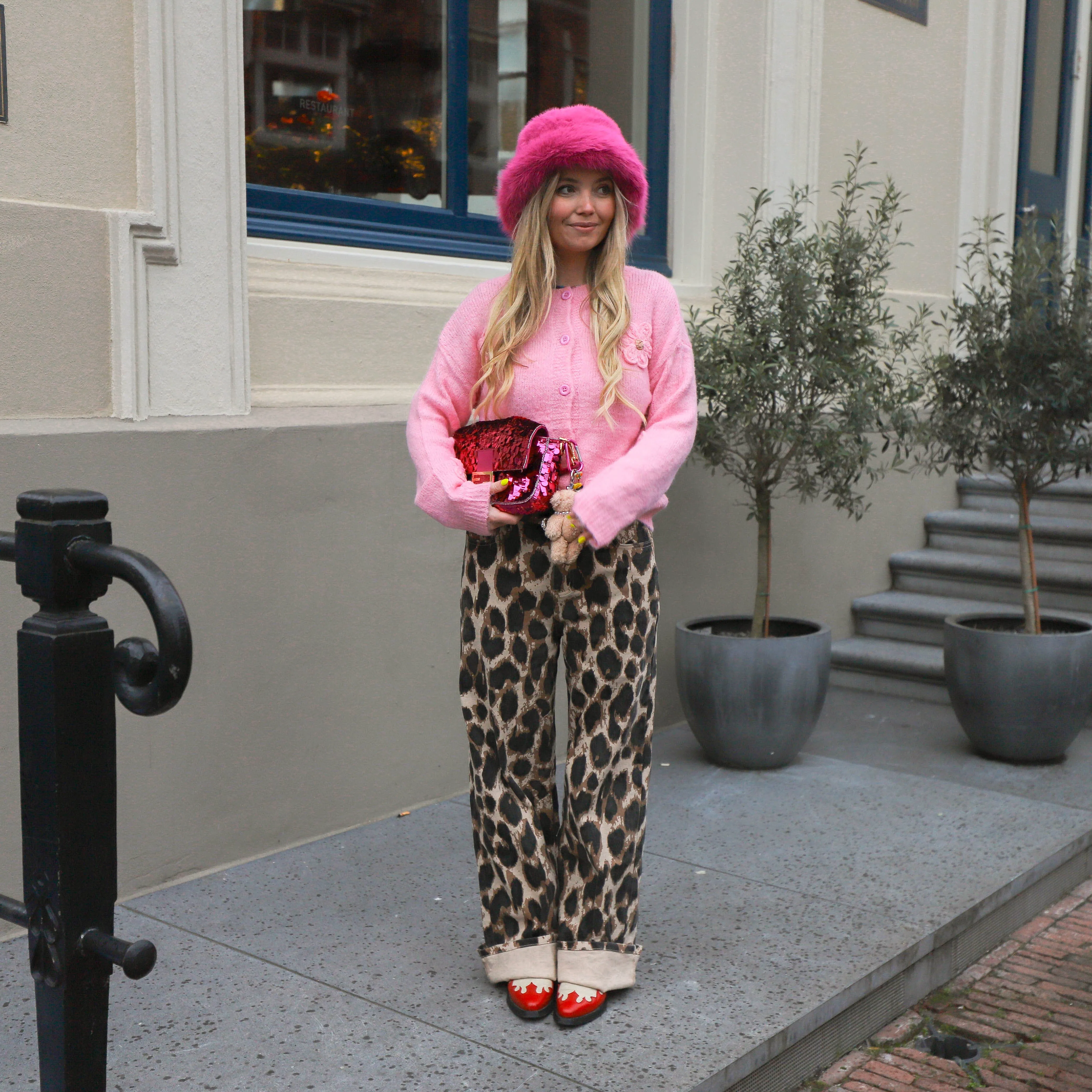 Daisy vest roze