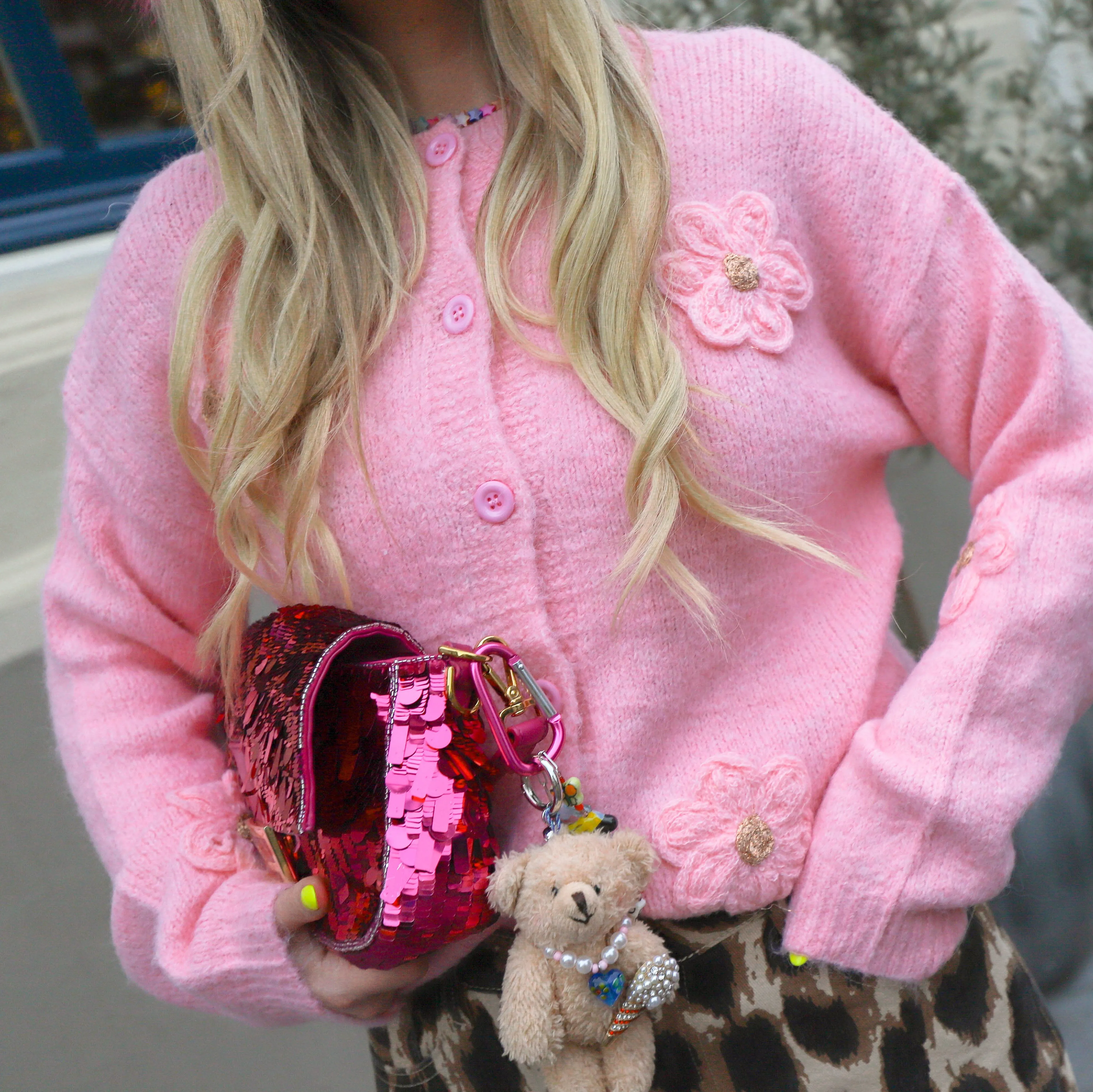 Daisy vest roze
