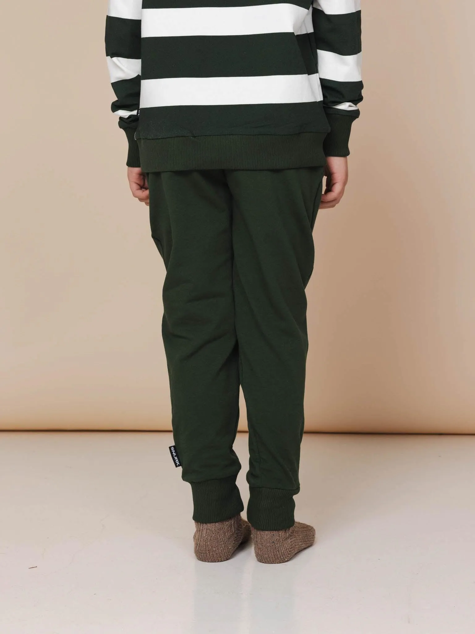 Dark Green Broek Kids