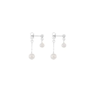 Dela Earrings - Silver