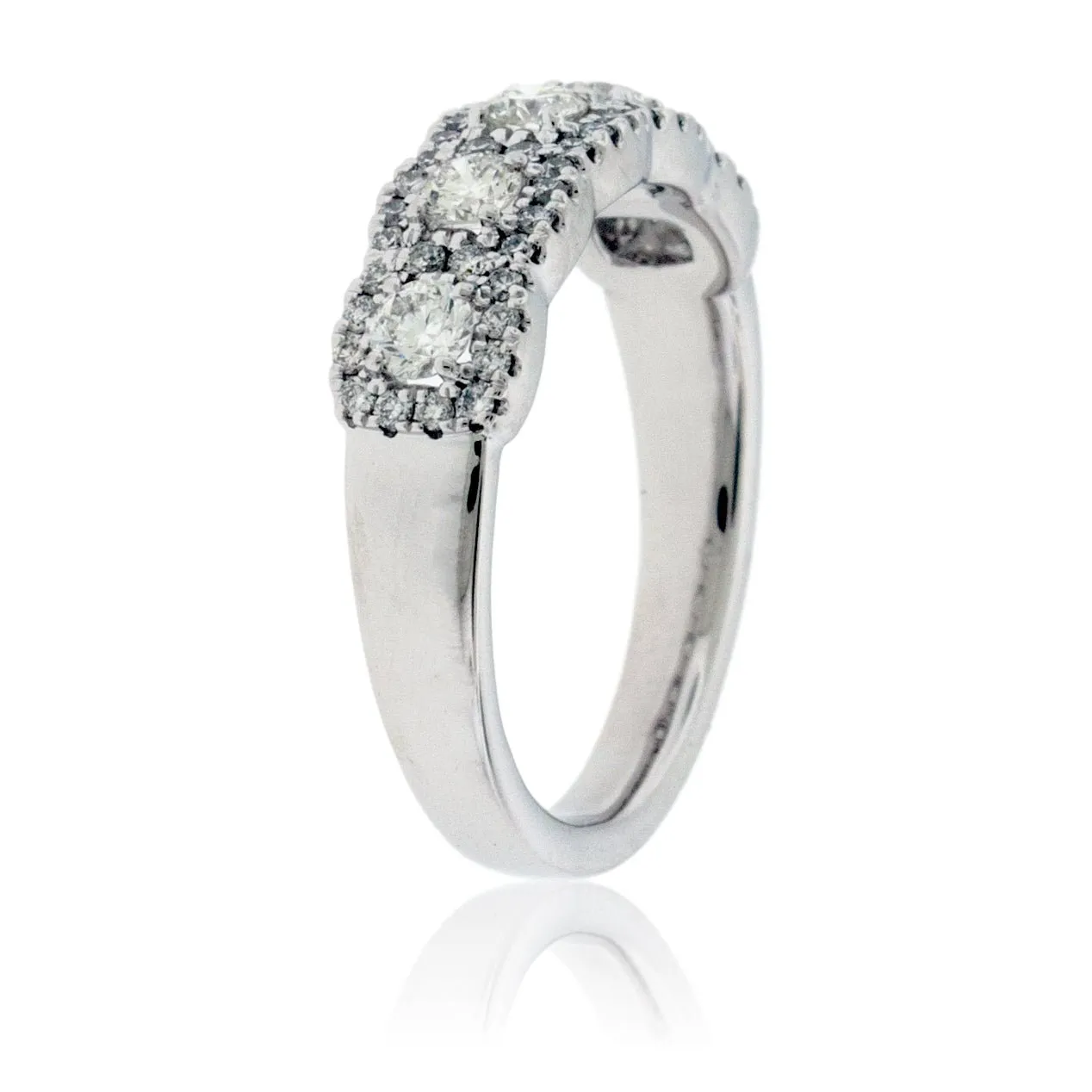 Diamond Halo Anniversary or High Fashion Band