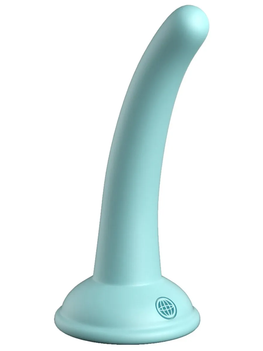 Dillio Platinum Curious Five 5in Teal Dildo