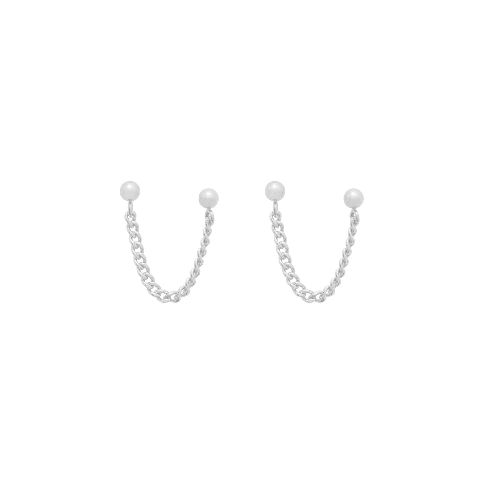 Dion Earrings - Silver