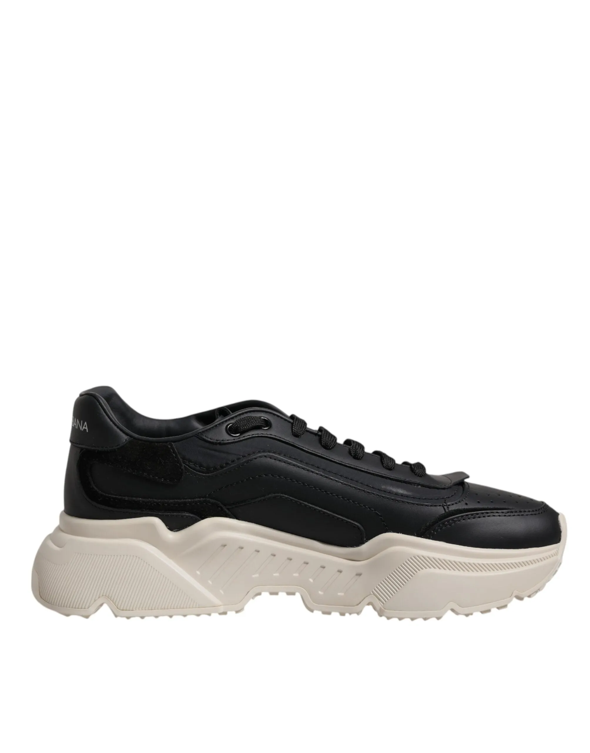 Dolce & Gabbana Black White Daymaster Low Top Sneakers Shoes