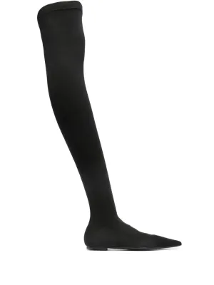 Dolce & Gabbana thigh-high flat boots