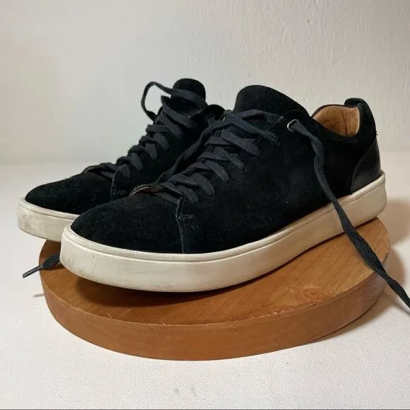 Donald J. Pliner Alan black suede sneakers 9