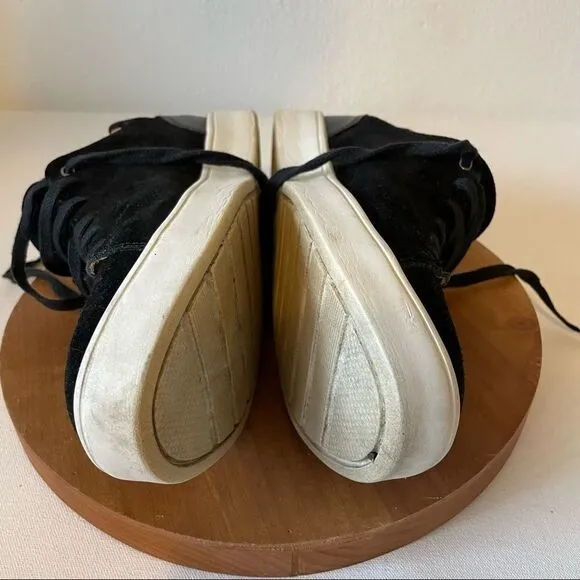 Donald J. Pliner Alan black suede sneakers 9