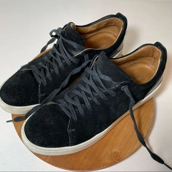 Donald J. Pliner Alan black suede sneakers 9