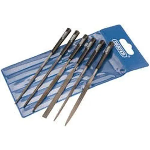 Draper 82577 Needle File Set 140Mm (6 Piece)