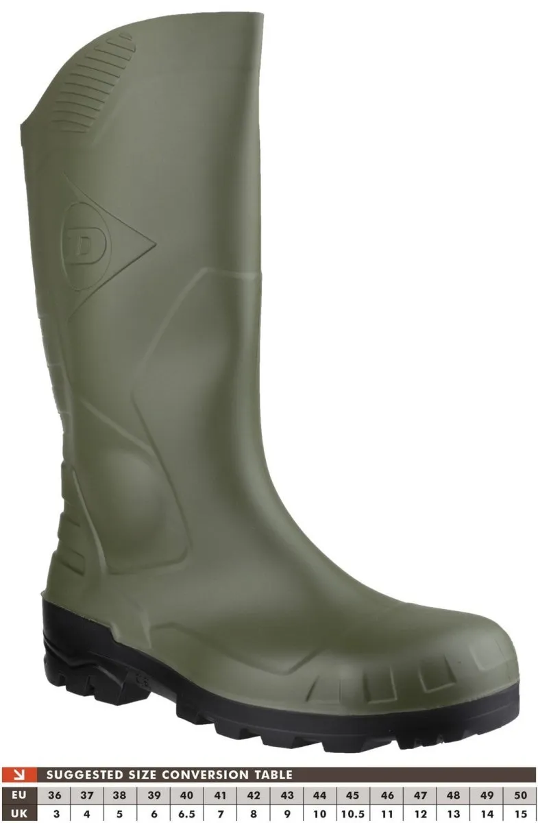 Dunlop Devon Full Safety Wellington Boots