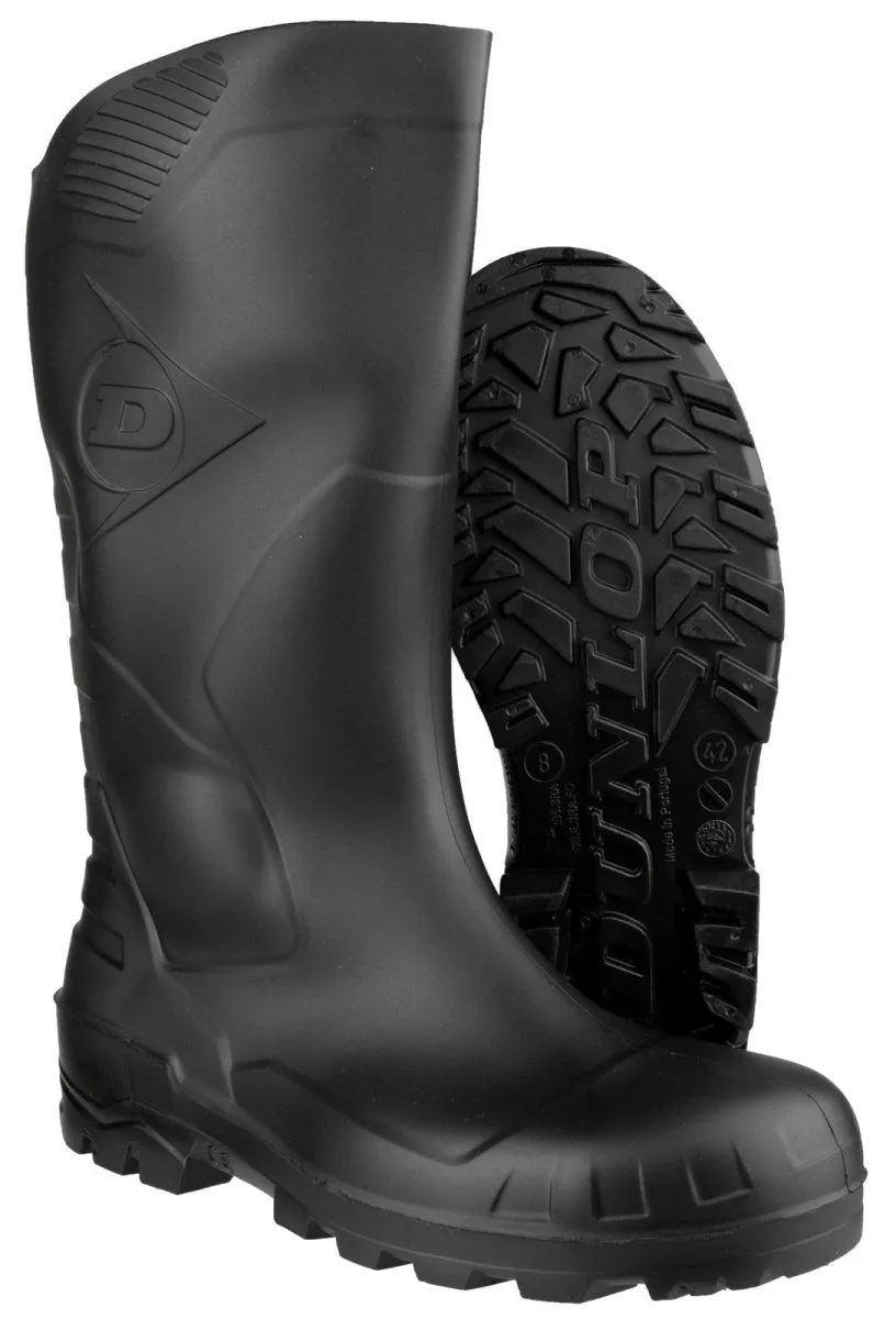 Dunlop Devon Full Safety Wellington Boots