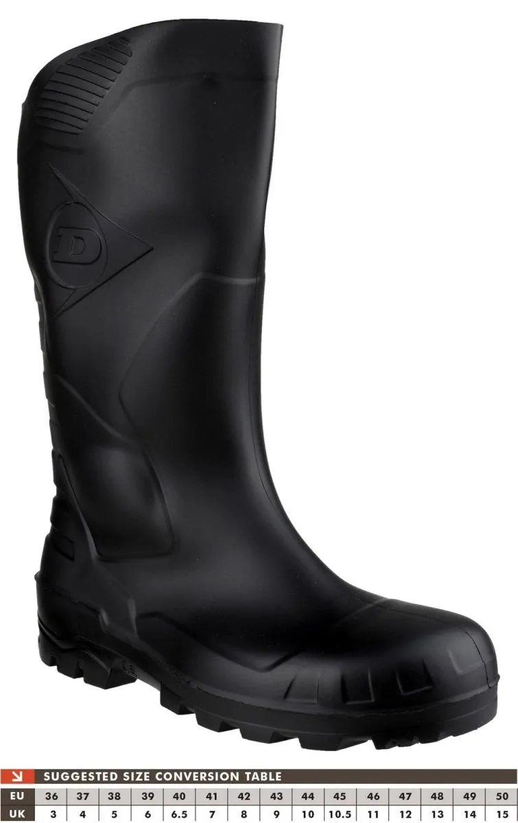 Dunlop Devon Full Safety Wellington Boots