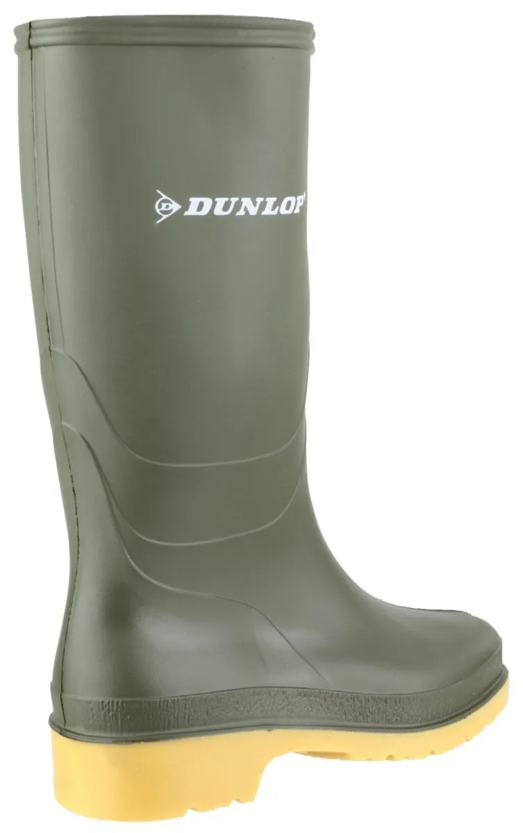 Dunlop Dull Kids Wellington Boots