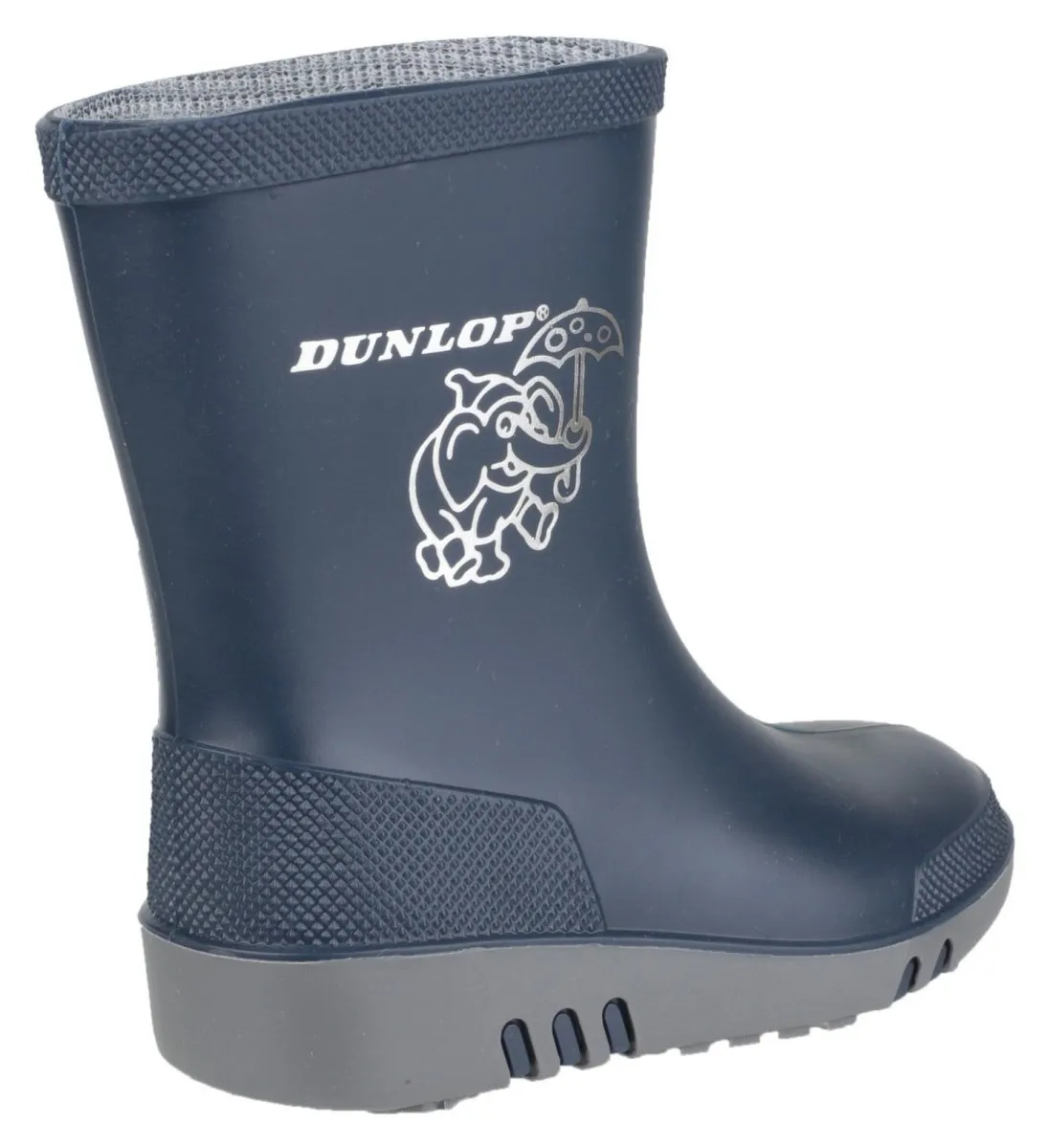 Dunlop Mini Elephant Kids Waterproof Wellington Boots