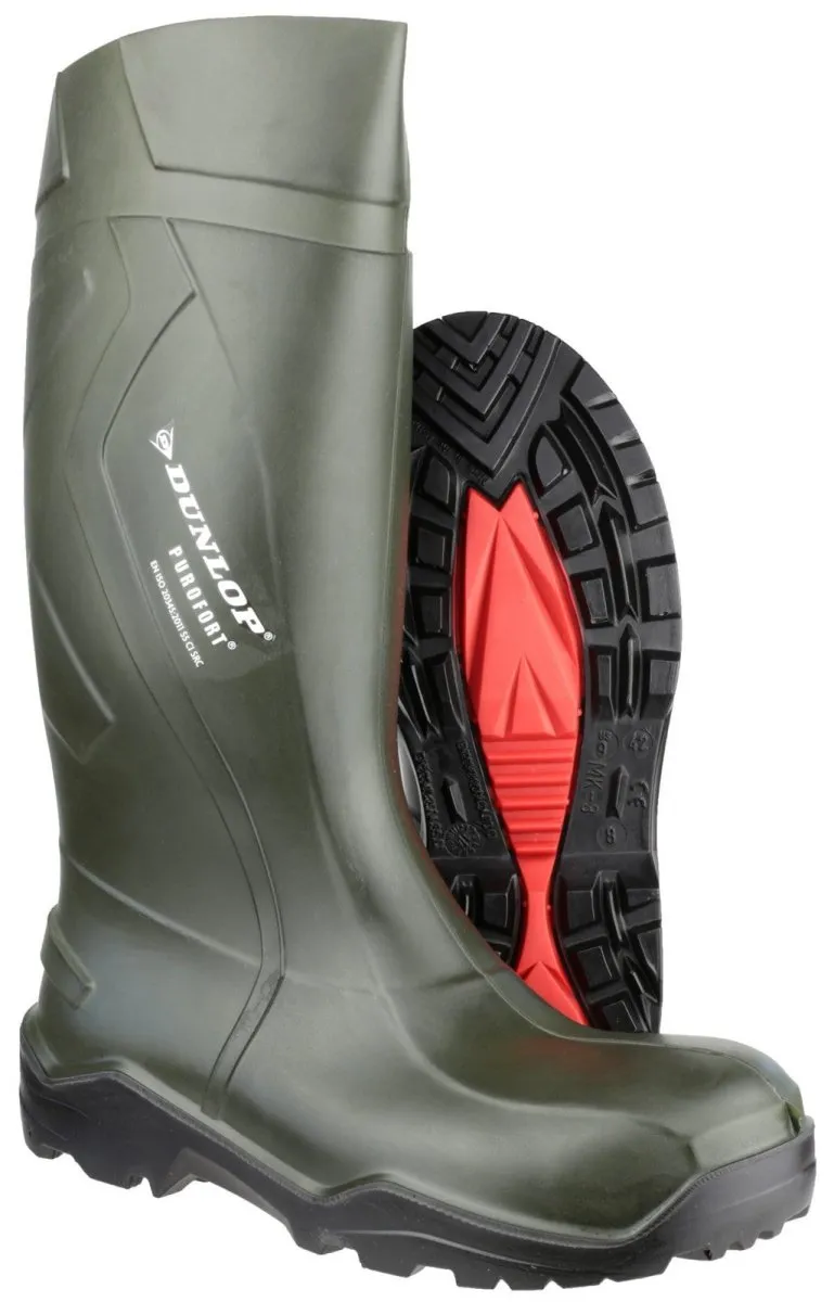 Dunlop Purofort  Full Safety Wellington Boots