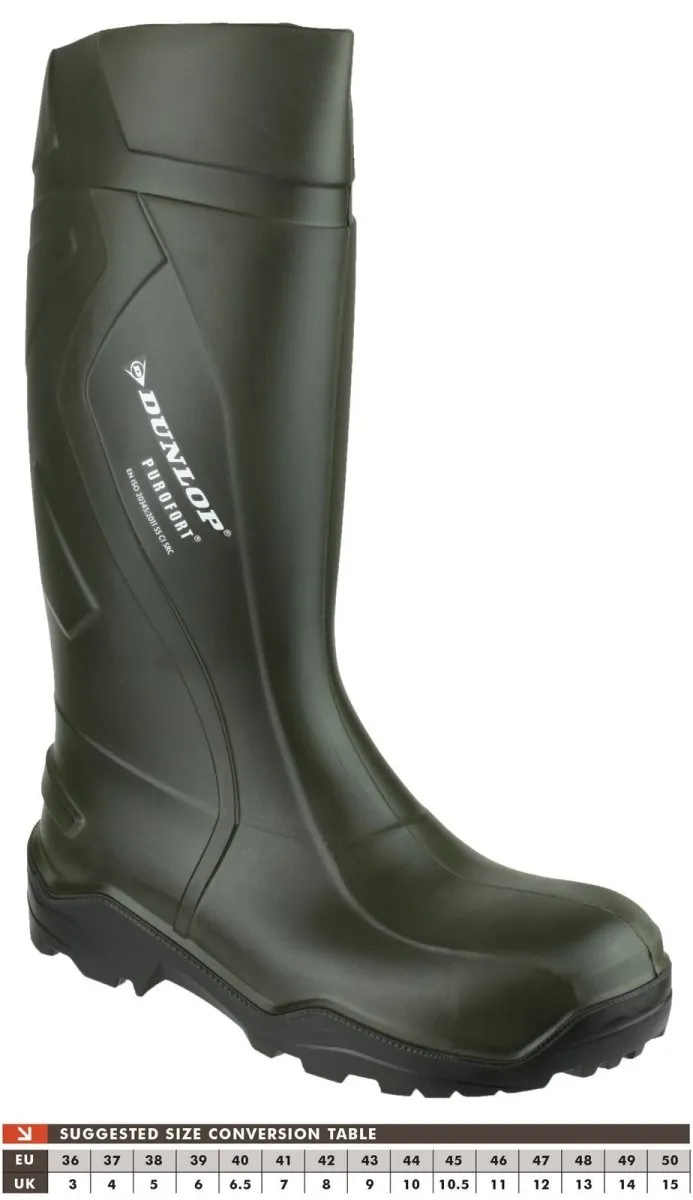 Dunlop Purofort  Full Safety Wellington Boots