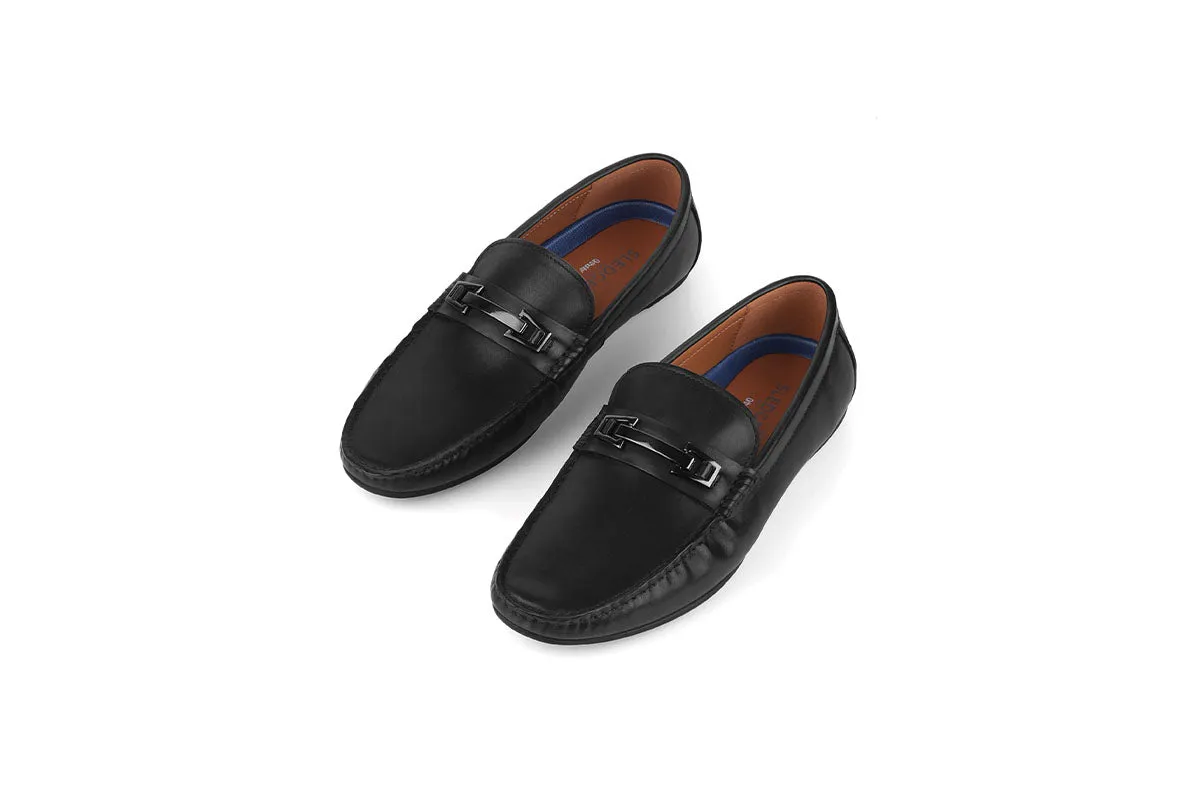 Durant Buckled Driving Shoe - Black