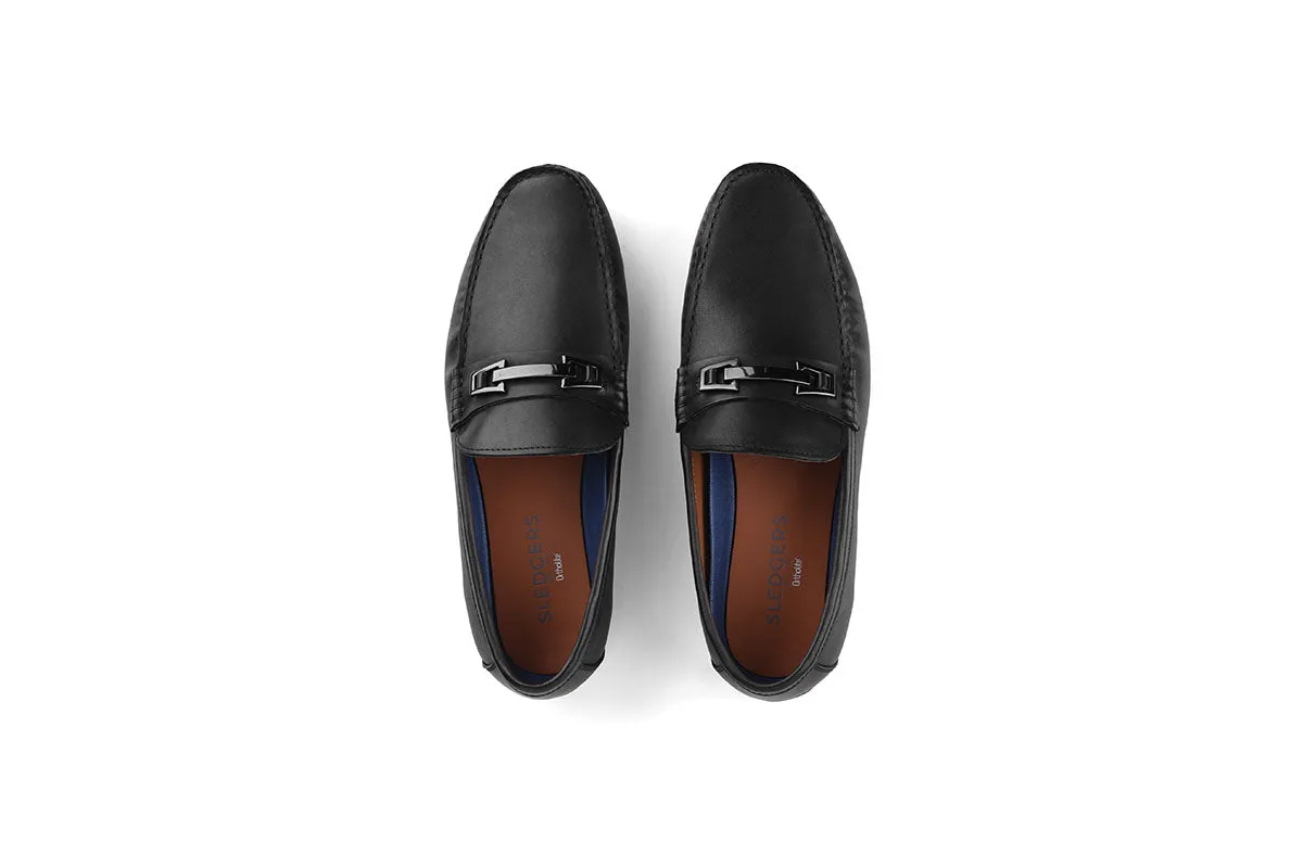 Durant Buckled Driving Shoe - Black