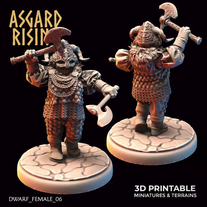 Dwarven Shield Maidens - Add ons