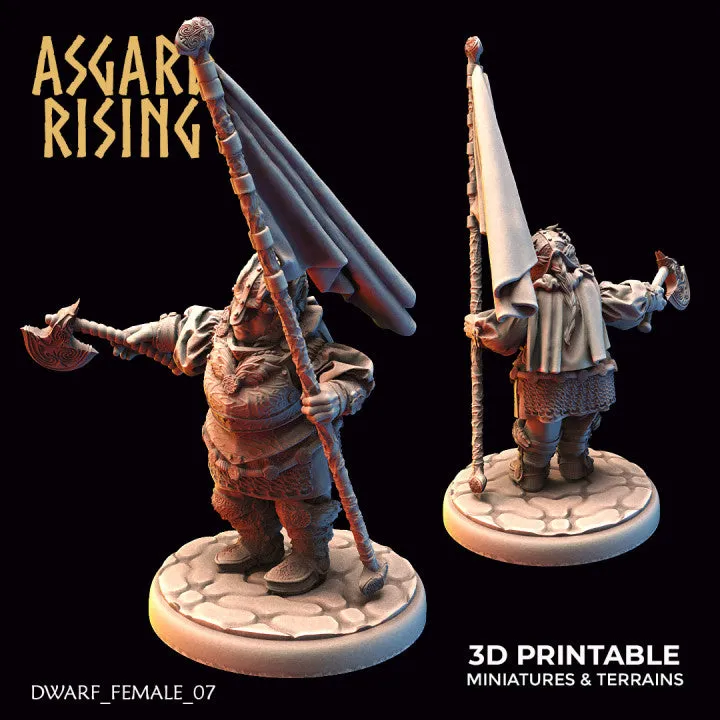 Dwarven Shield Maidens - Add ons