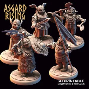 Dwarven Shield Maidens - Add ons