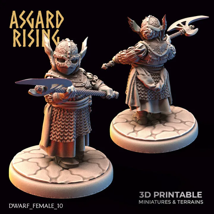 Dwarven Shield Maidens - Add ons