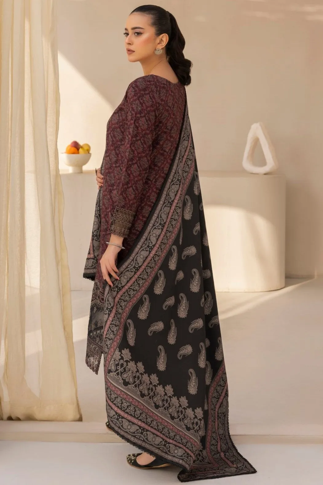DZP-05 3PC DHANAK PRINTED