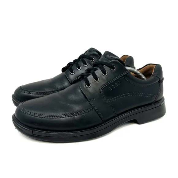 ECCO Fusion Mens Leather Shoes Size 45 US 11-11.5