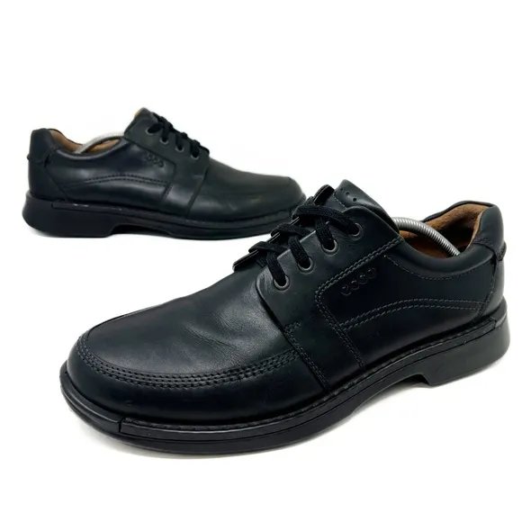 ECCO Fusion Mens Leather Shoes Size 45 US 11-11.5
