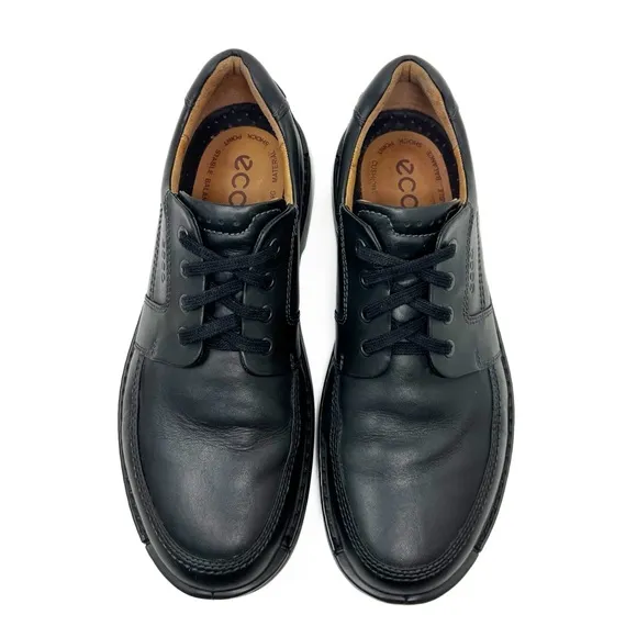 ECCO Fusion Mens Leather Shoes Size 45 US 11-11.5