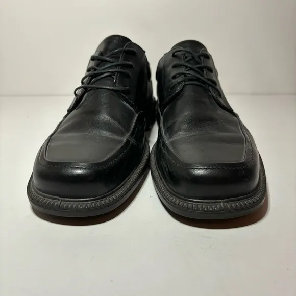 ECCO Shock Point Leather Lace Up Derby Oxford Casual Shoes Mens Sz 47 (13-13.5)