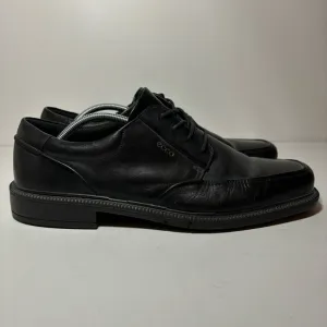 ECCO Shock Point Leather Lace Up Derby Oxford Casual Shoes Mens Sz 47 (13-13.5)