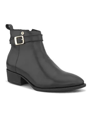 EL PASO Women Faux Leather Casual Chelsea Boots
