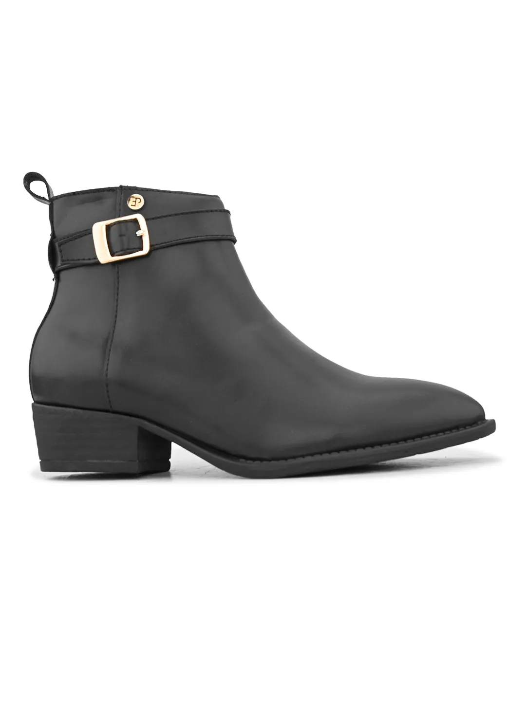 EL PASO Women Faux Leather Casual Chelsea Boots