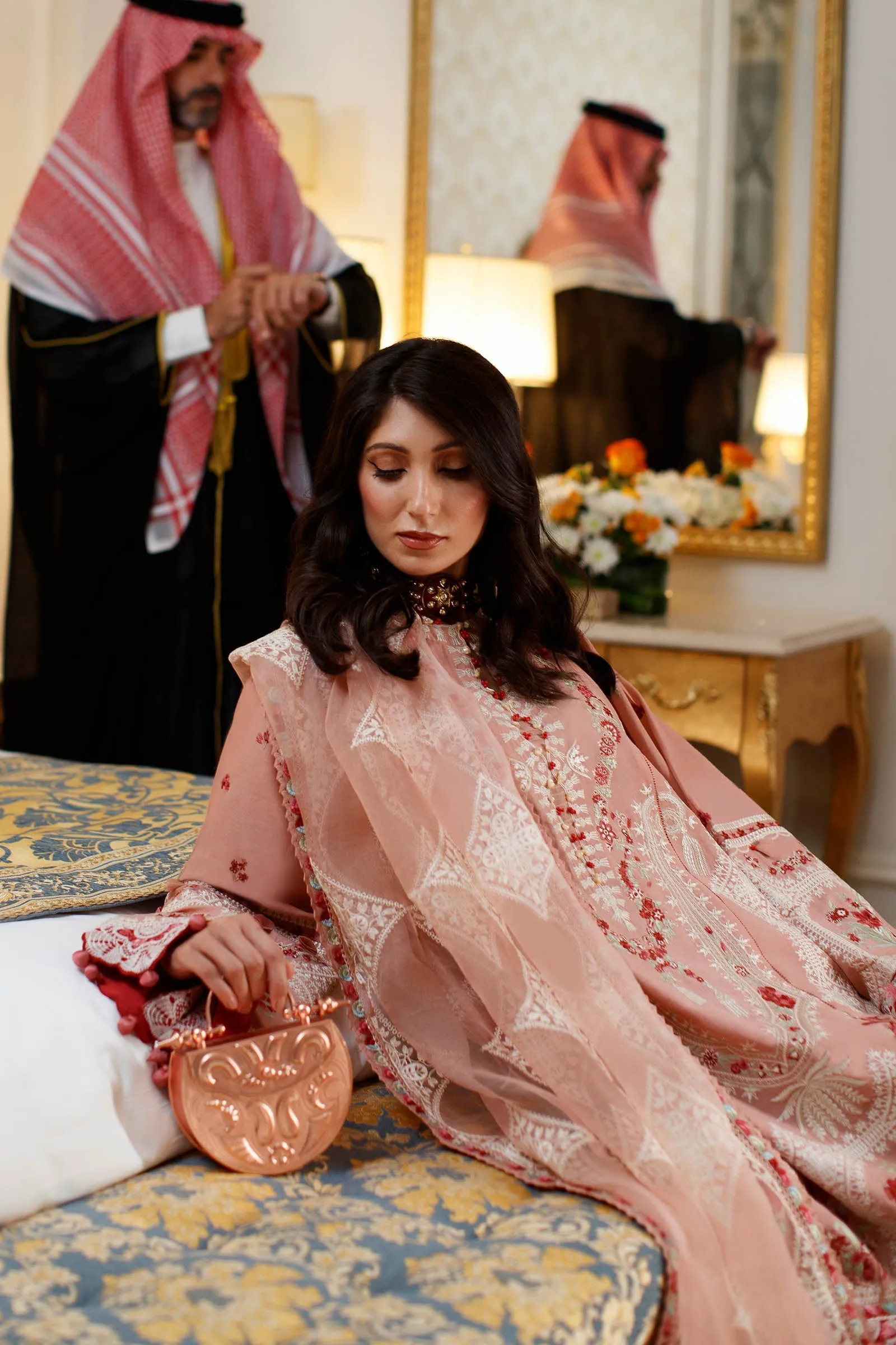 EL22-01 A (LARA) | Elan Lawn 2022 | Unstitched Embroidered Lawn Suit