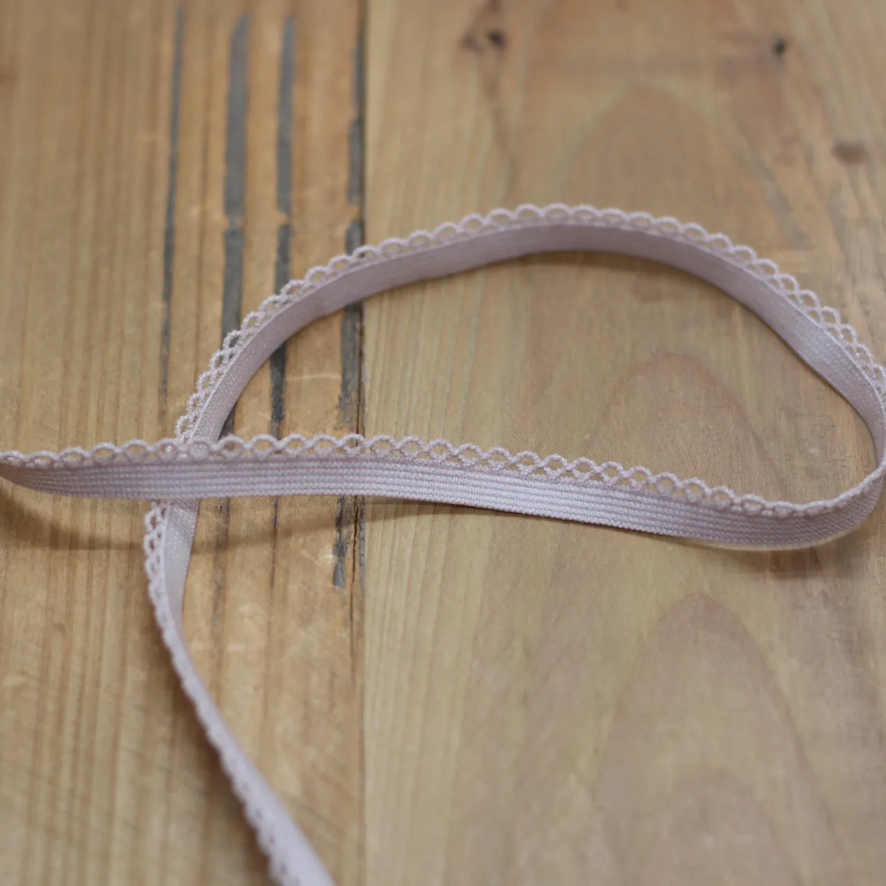 Elastique à picots Dentelle lingerie 10mm - Nude (vendu x10cm)