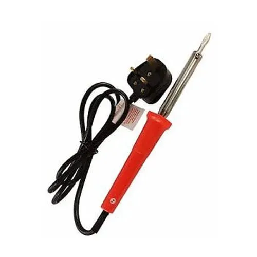 Electric Soldering Iron - Flat Chisel Type Solder Tip (60W)