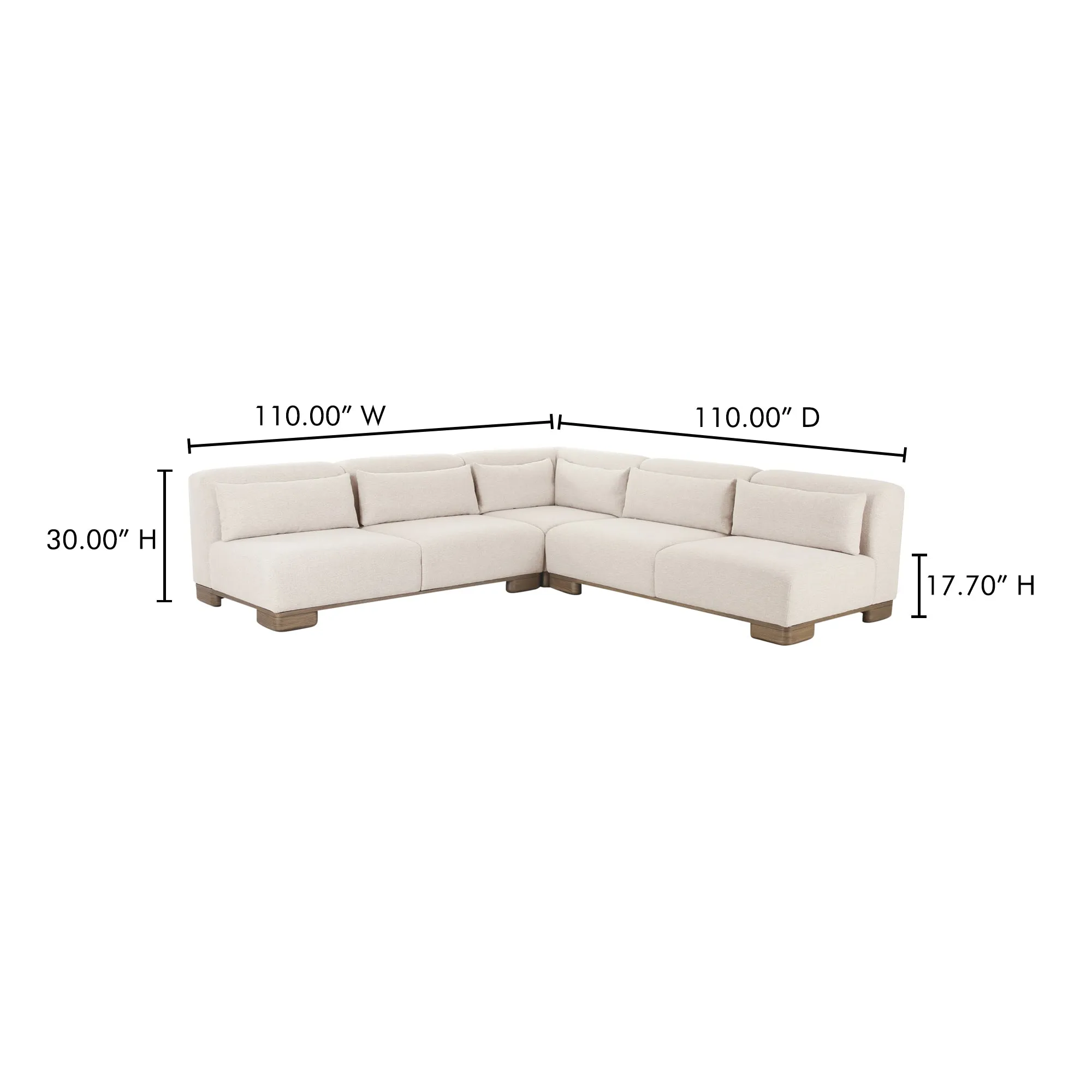 Elegant Versatile Modular Lounger Set