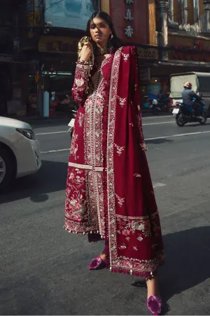 ELENA (EW22-07) | Elan Winter Embroidered Collection | Unstitched Slub Khaddar Suits