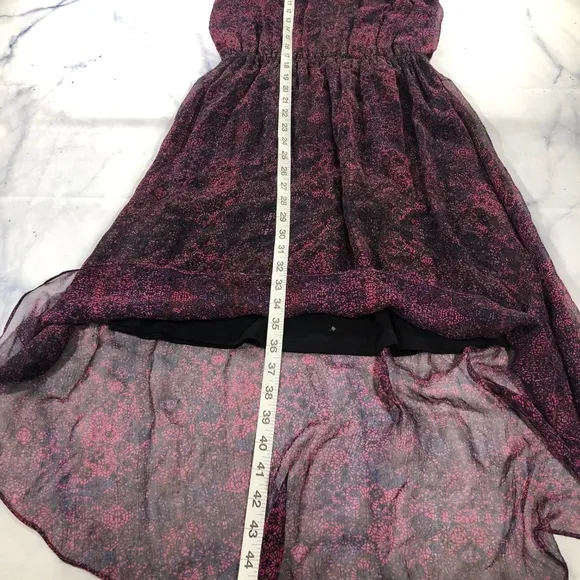 Ella Moss Purple Silk Enchantress Sleeveless Dress