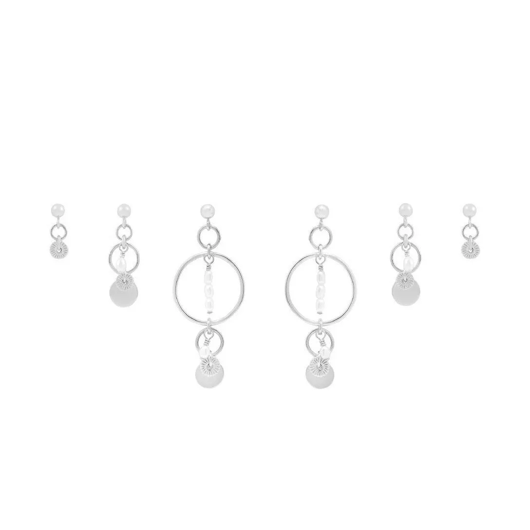 Elsa Earring Bundle  - Silver
