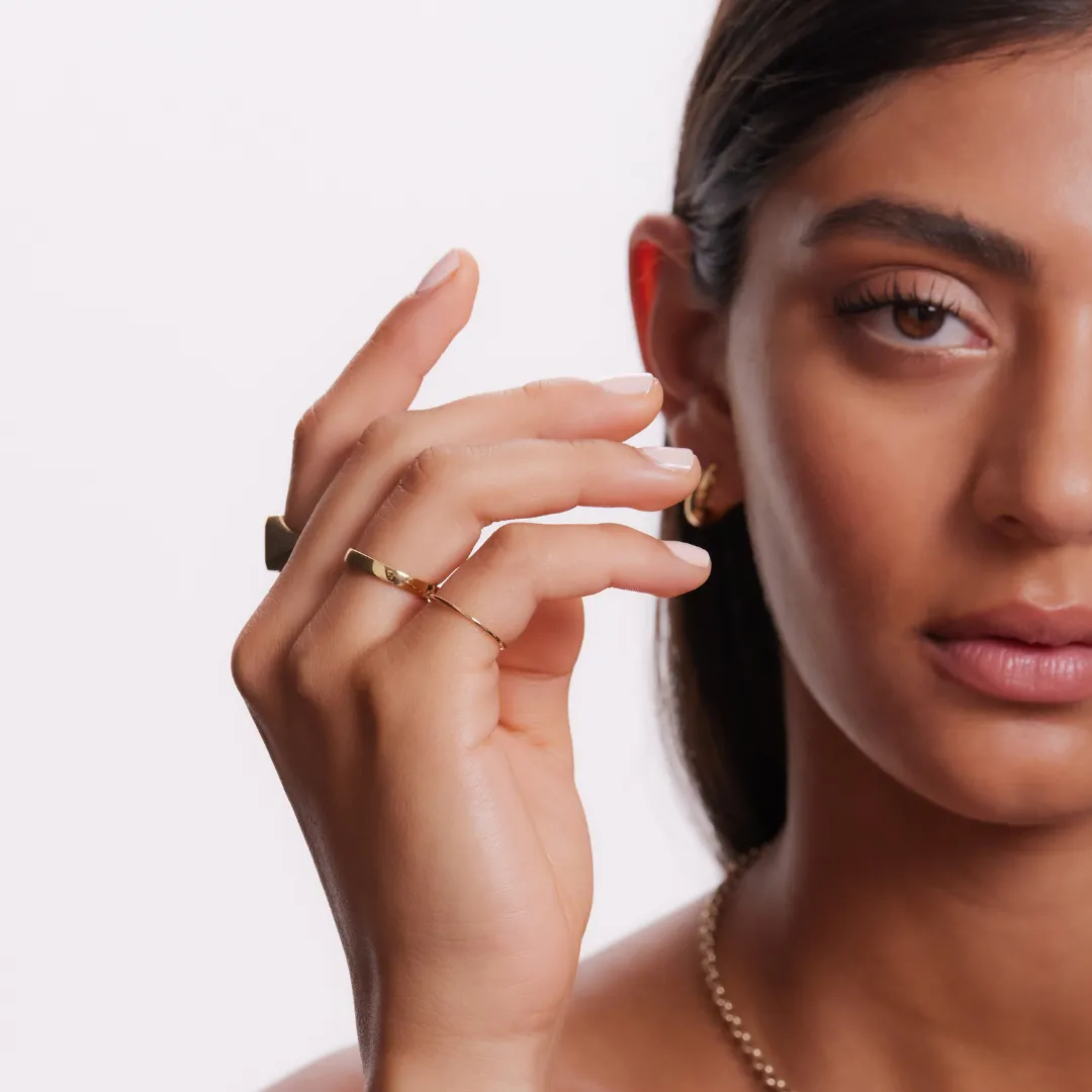 Emaline Ring - Solid Gold