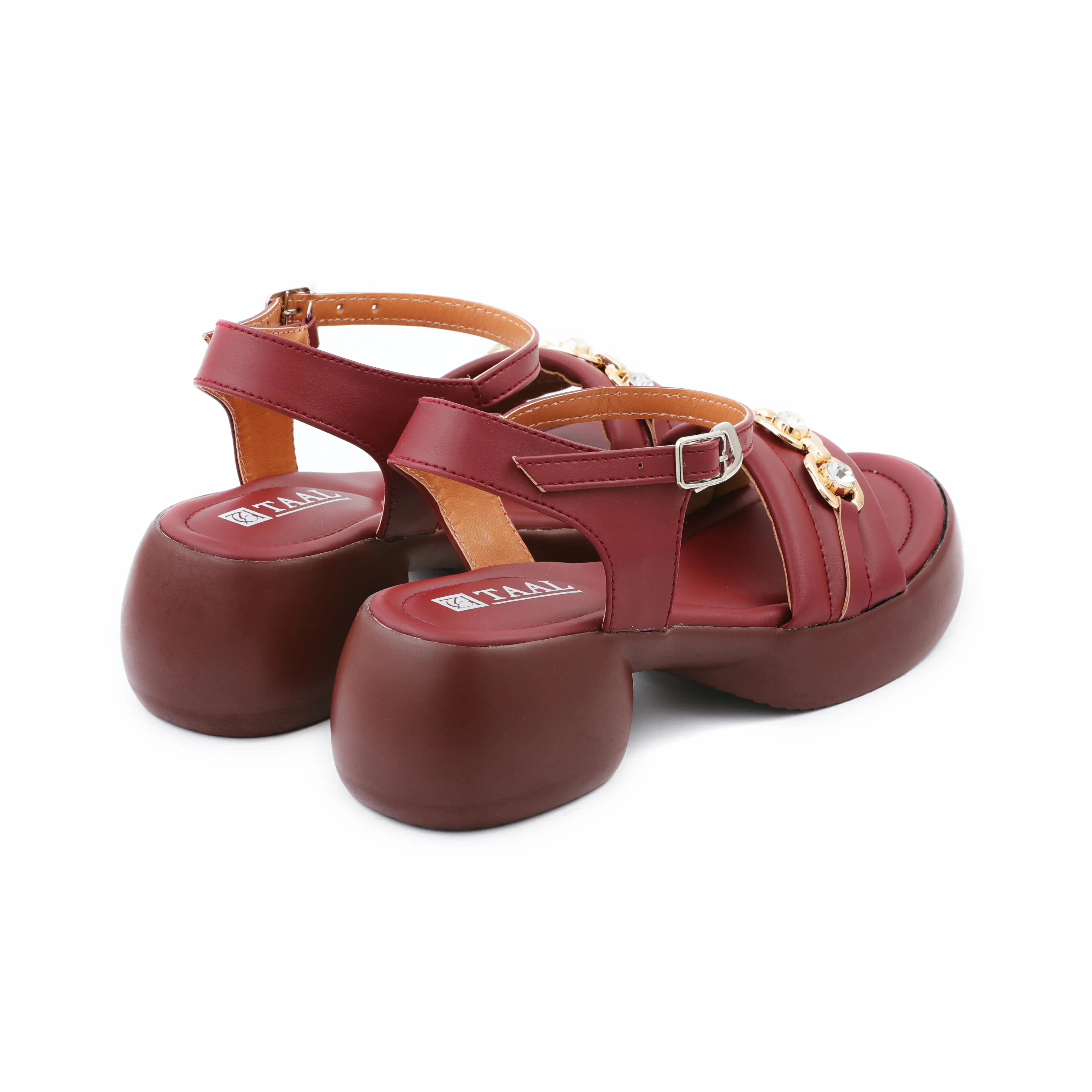 Envy Maroon Women sandal