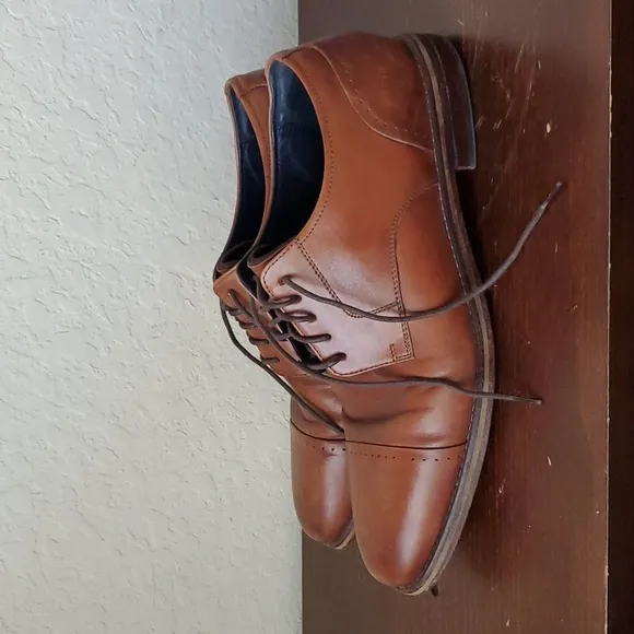 EUC. Cole Haan Men's Grand 2.0 Cap-Toe Oxford Size 11.5M, British Tan