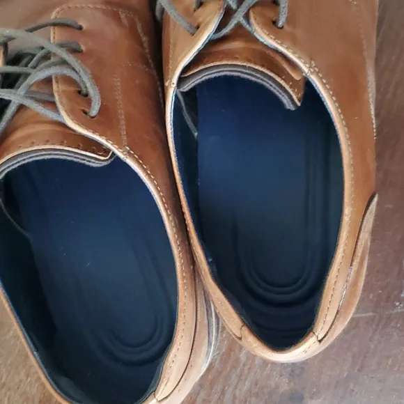 EUC. Cole Haan Men's Grand 2.0 Cap-Toe Oxford Size 11.5M, British Tan