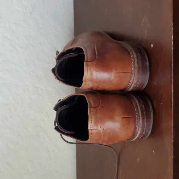 EUC. Cole Haan Men's Grand 2.0 Cap-Toe Oxford Size 11.5M, British Tan