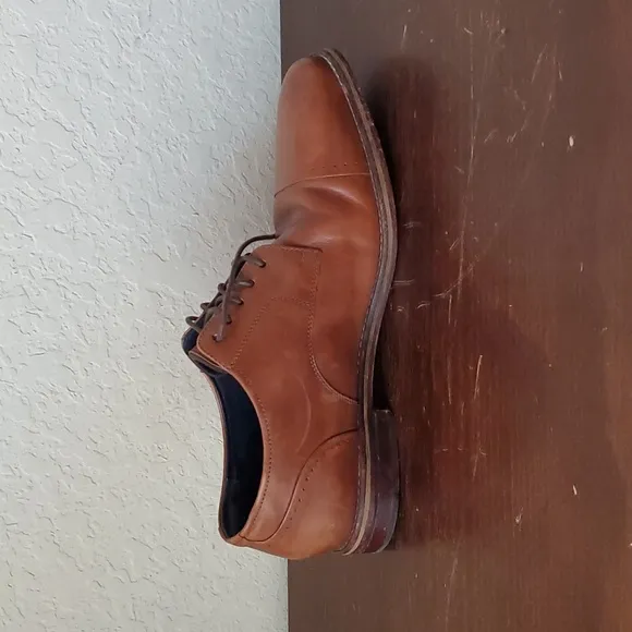 EUC. Cole Haan Men's Grand 2.0 Cap-Toe Oxford Size 11.5M, British Tan