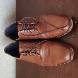 EUC. Cole Haan Men's Grand 2.0 Cap-Toe Oxford Size 11.5M, British Tan