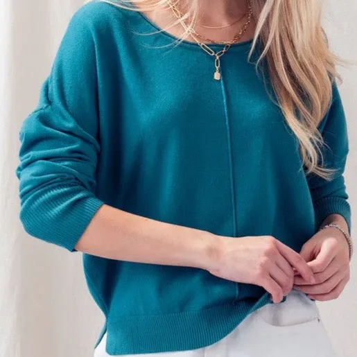 Exposed Seam Sweater