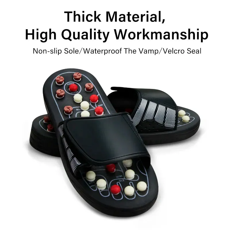 Feet Massage Slippers Foot Reflexology Acupuncture Therapy Massager